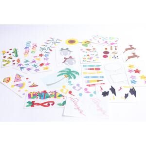 Mrs Grossman, Sticker Collection, Birthday, Christmas, Graduation, Insects,